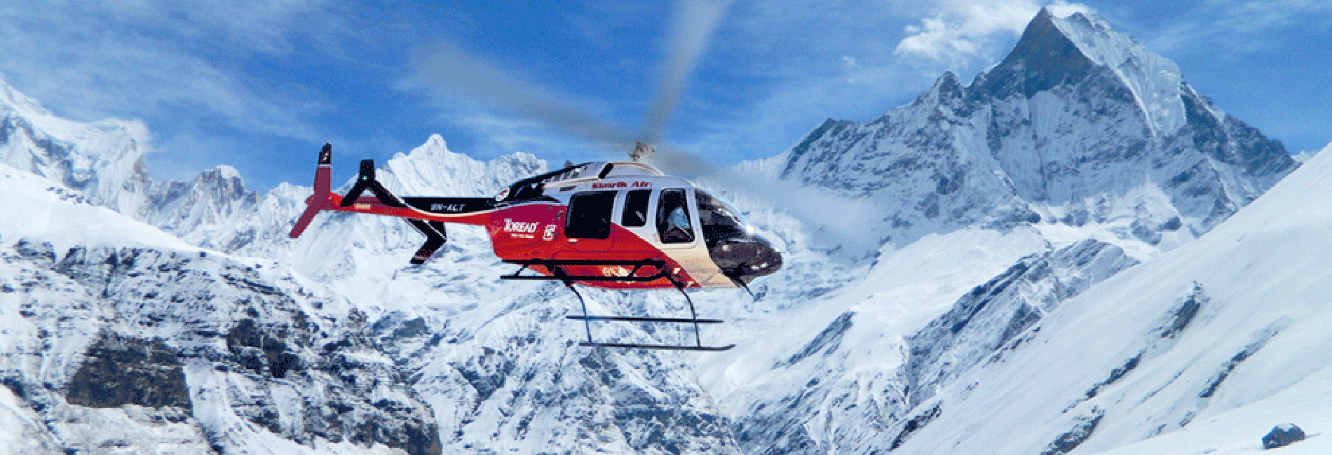 ANNAPURNA BASE CAMP HELI TREK